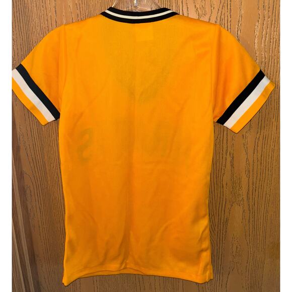 Vintage Pittsburgh Pirates Pro Knit v-neck jersey style shirt (medium) - Picture 6 of 6